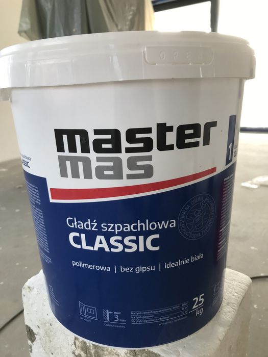 Sprzedam Gładź szpachlową Master Mas