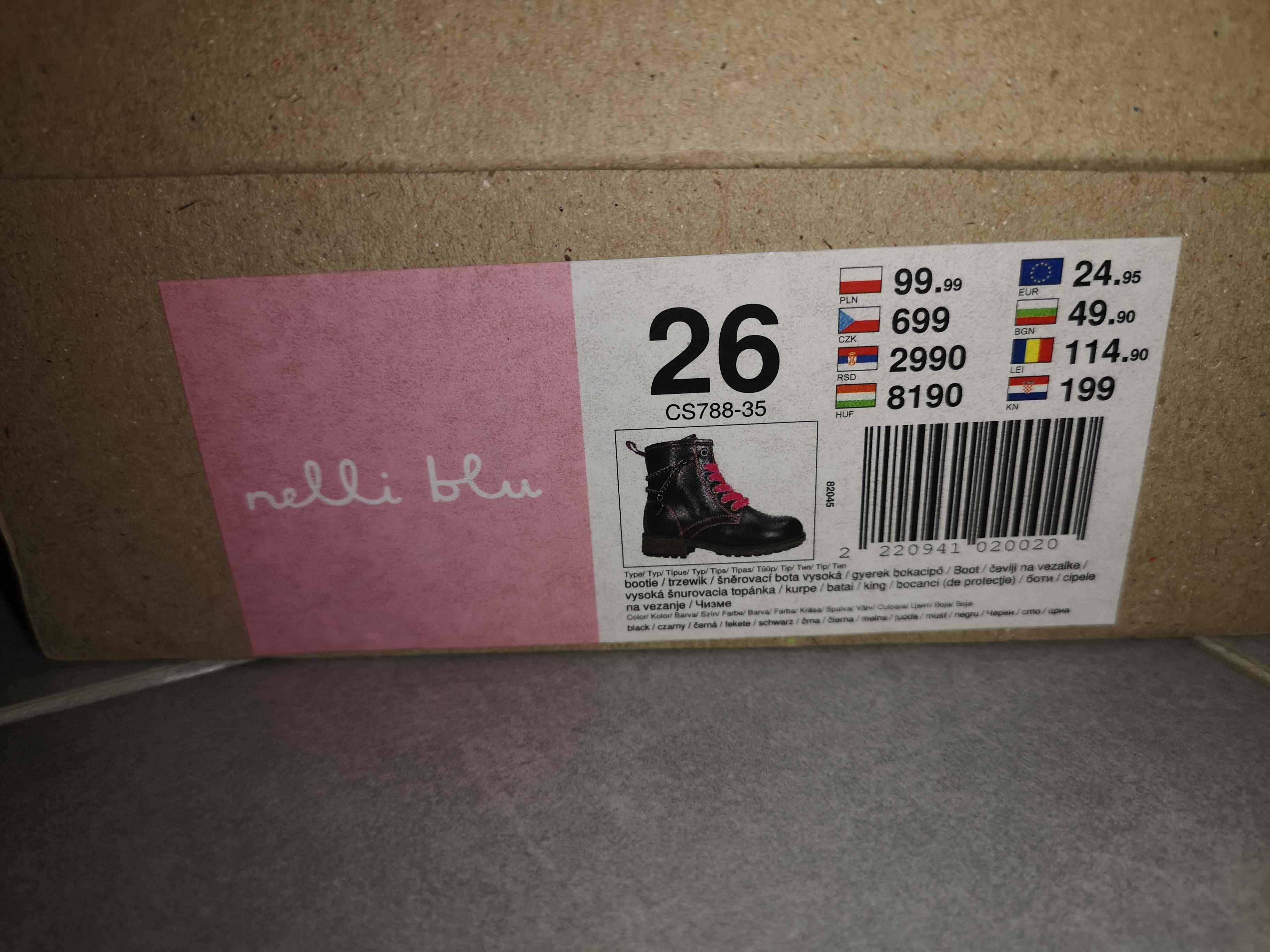 Zimowe buciki dla dziewczynki NelliBlu z CCC