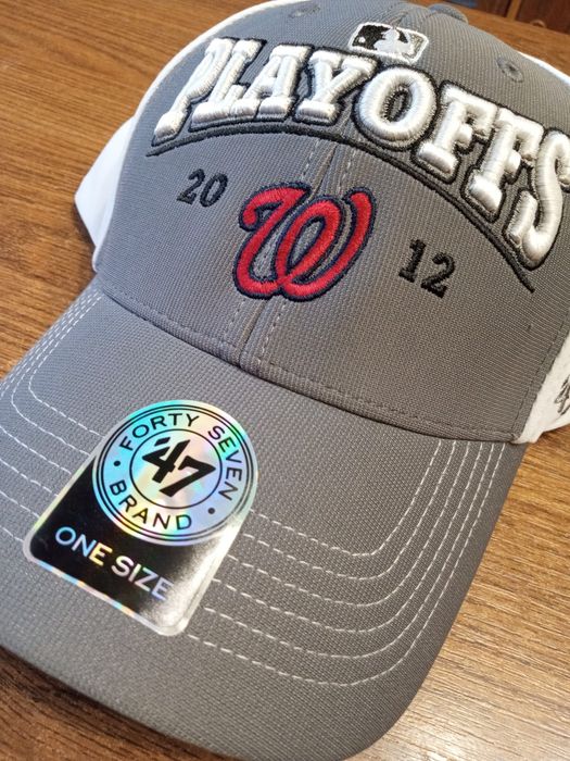 Bejsbolówka czapka z daszkiem Washington Nationals Official MLB