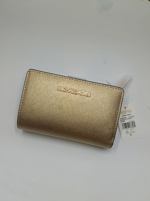 Шкіряний гаманець Michael Kors