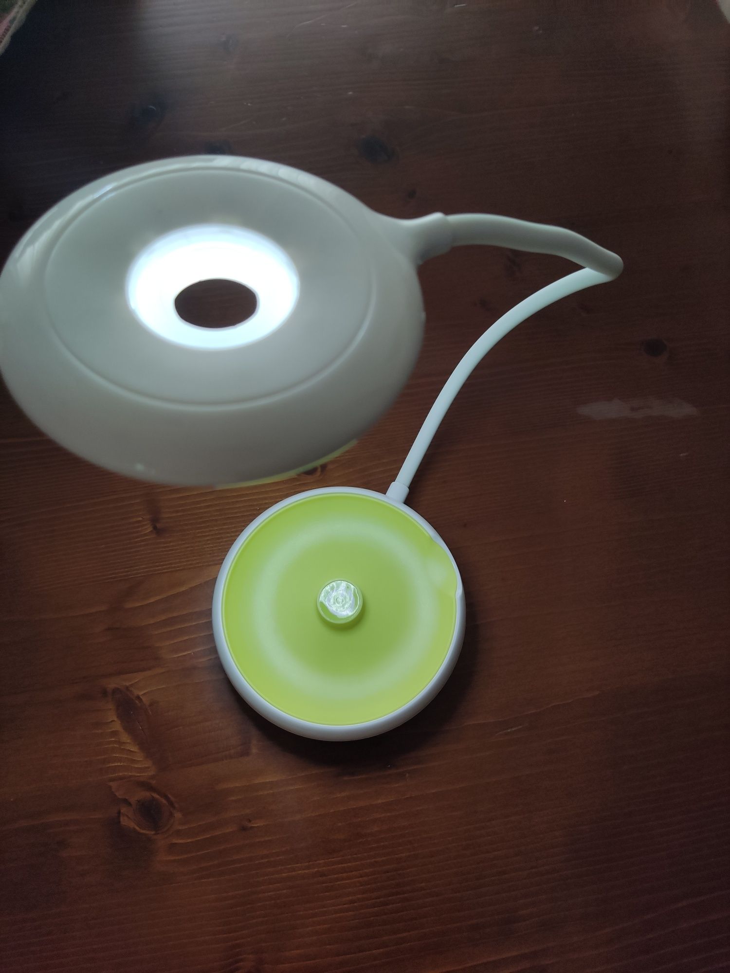 Candeeiro de mesa com leds led