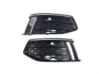 Решітки в бампер Chrome Black на Audi A6 C8 2018-2023