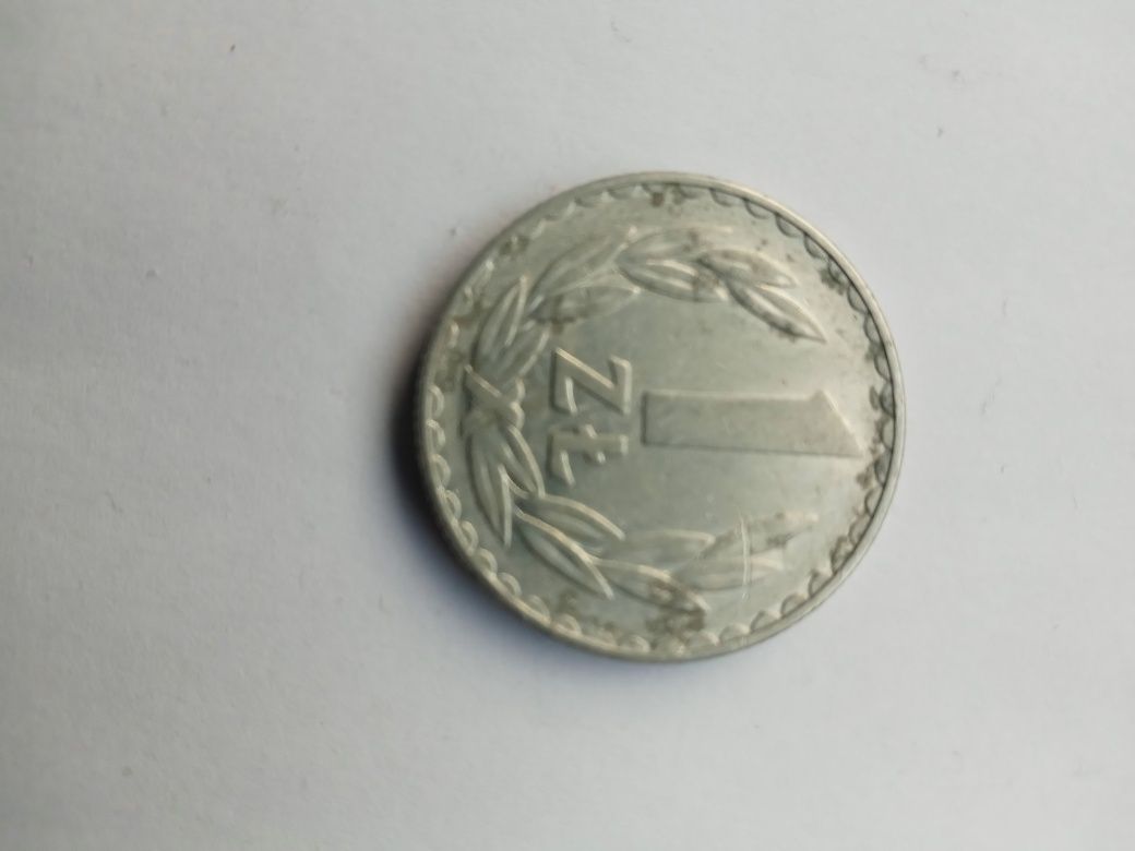 Moneta 1zł z roku 1976