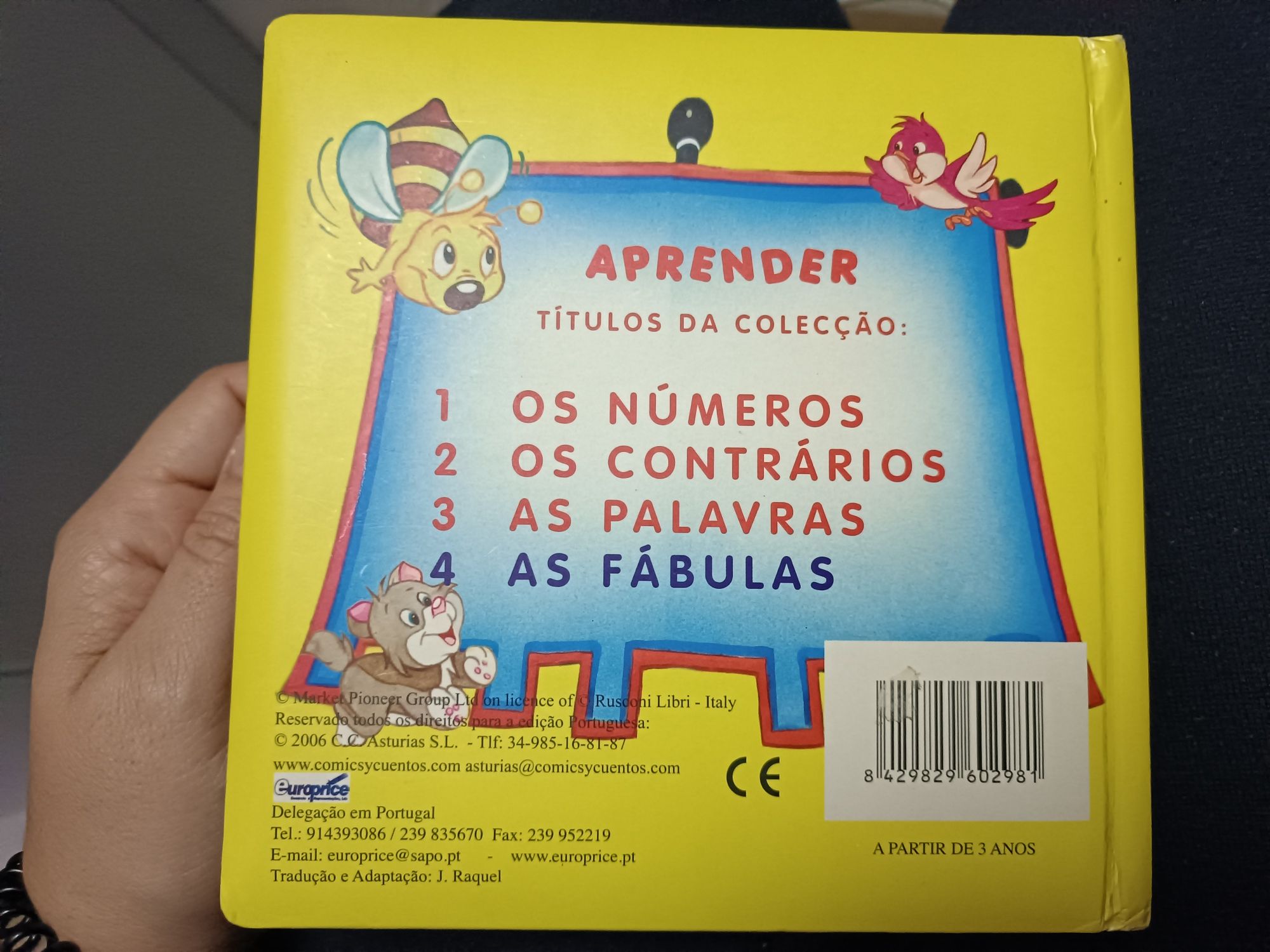 As Fábulas - livro infantil