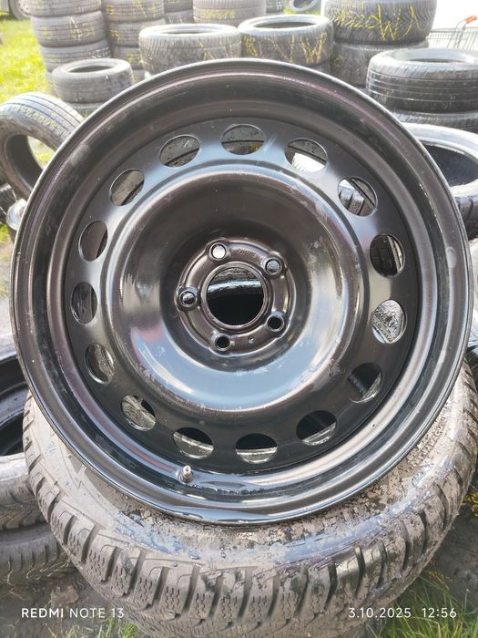 1szt Felga Stalowa Citroen/Peugot/Toyota 7Jx17 (5x108,ET46)