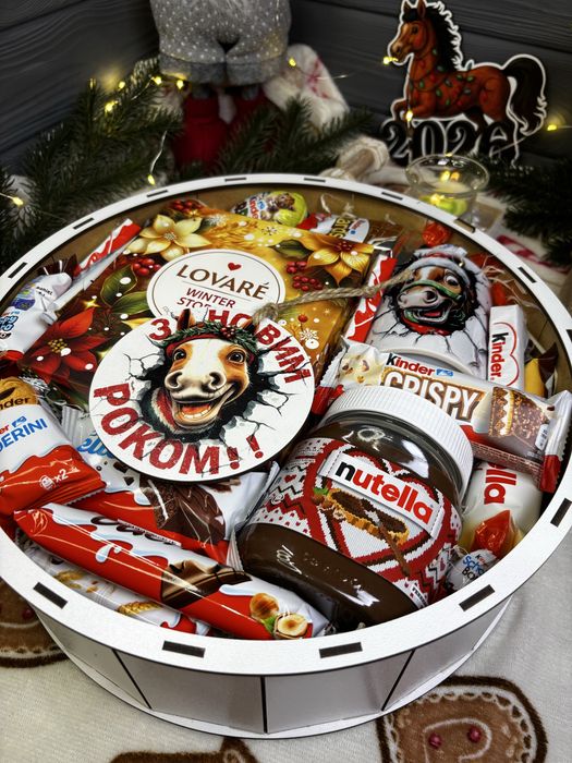 Солодкий Подарунковий Бокс на Новий Рік