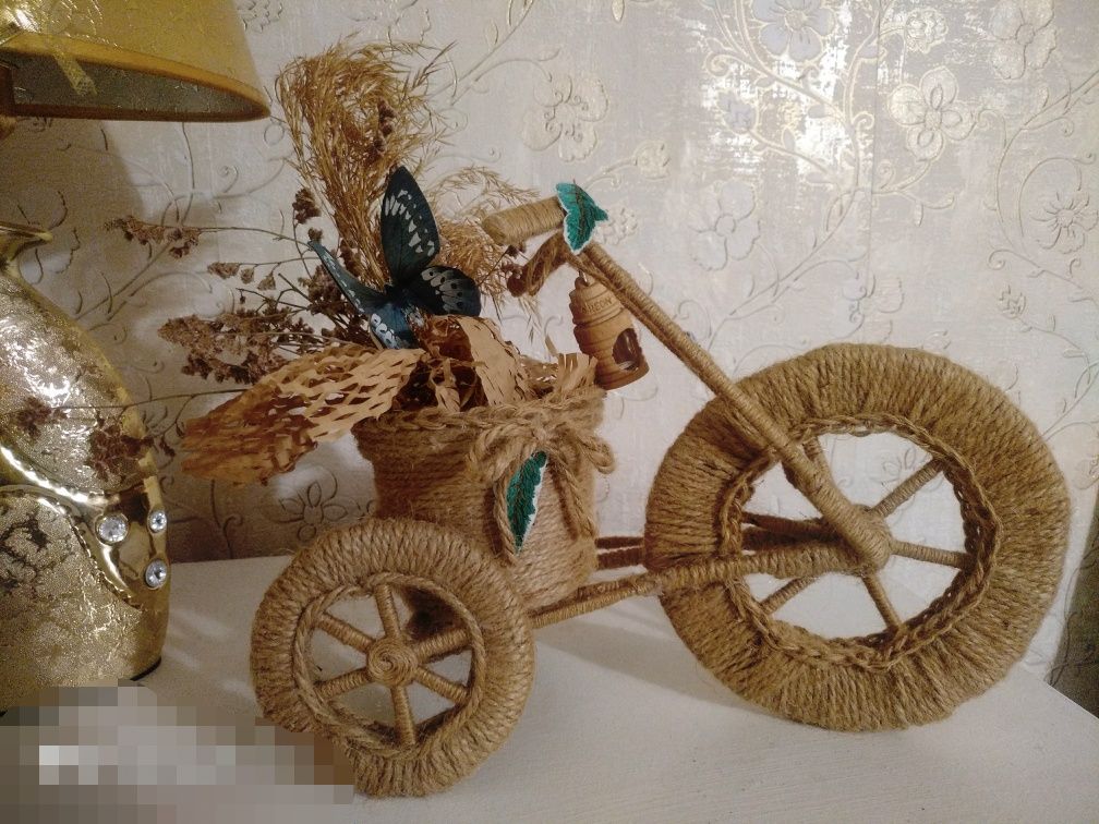 Велосипед із джута