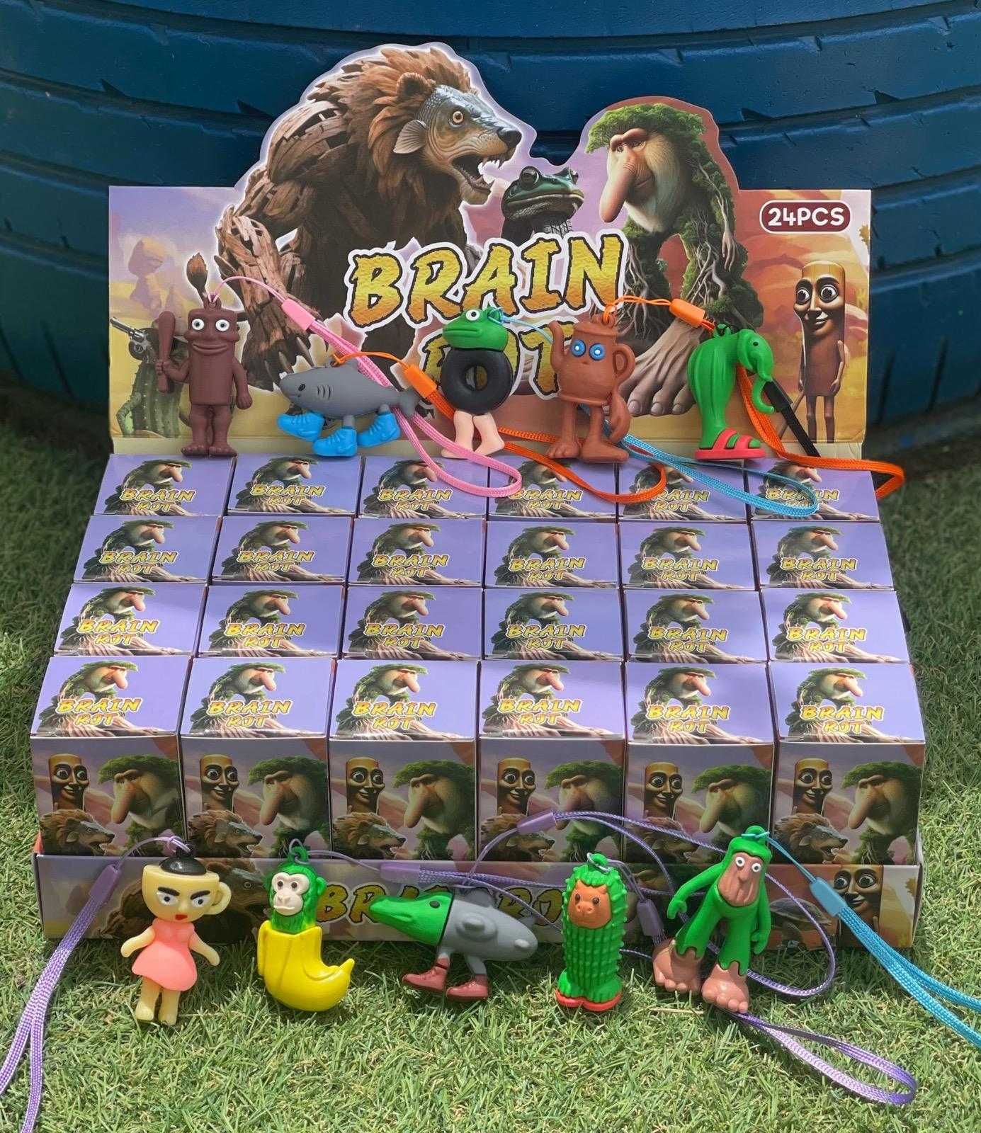 Brainrot bonecos
