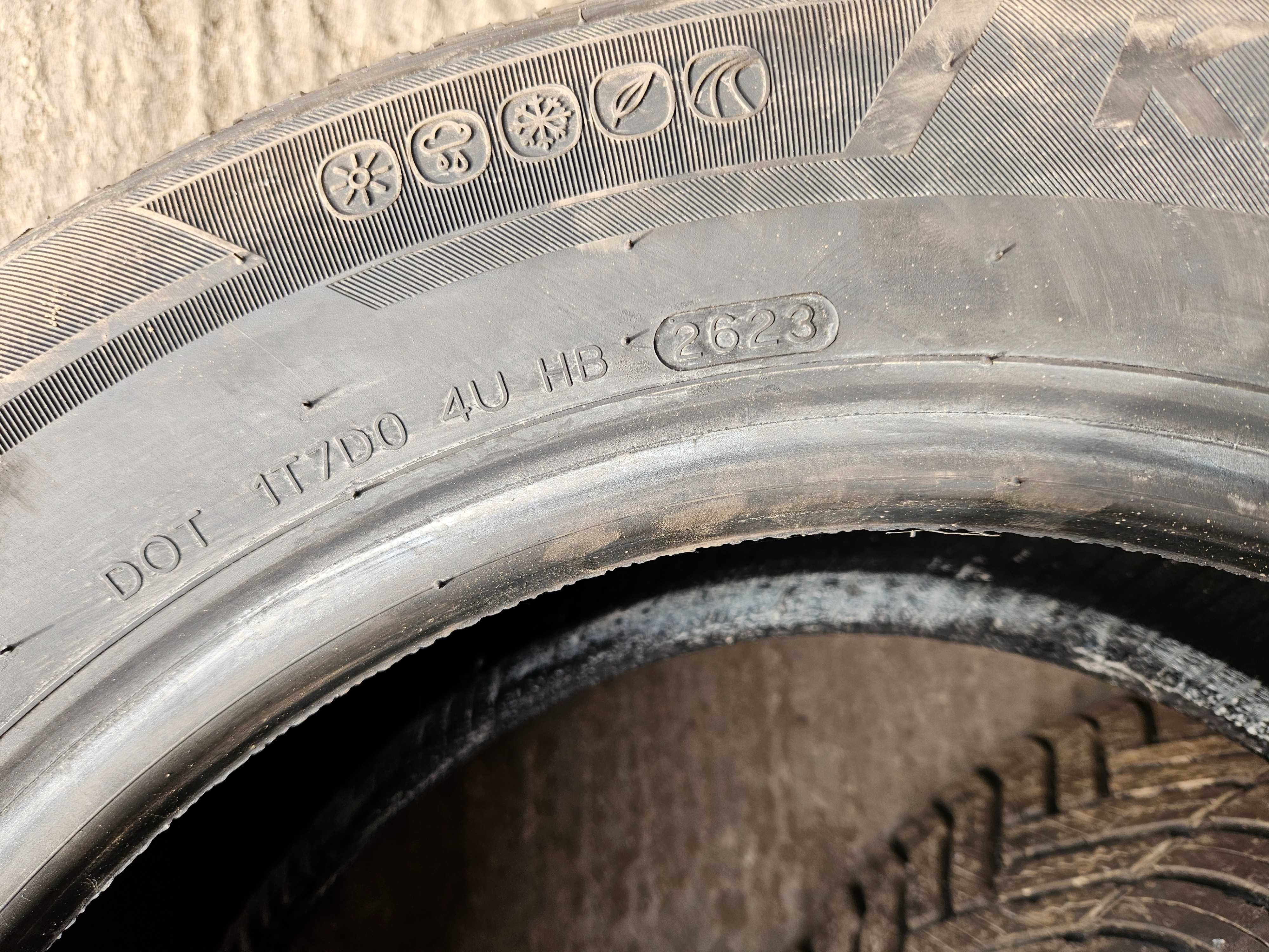 205/65/16, 2023r. 7 mm. hankook kinergy 4s, 2 OPONY Z MONTAŻEM (W236)