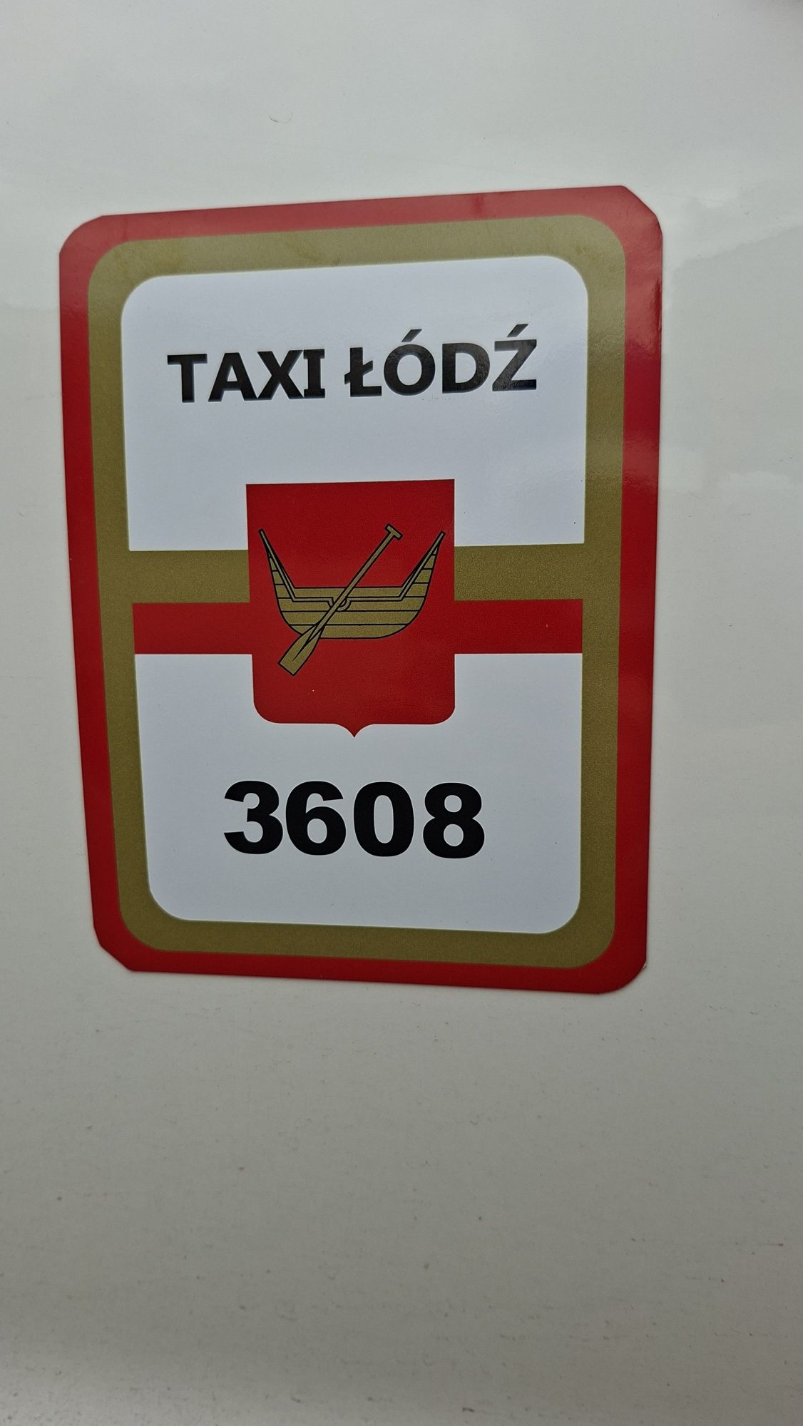 Łódki taxi Łódź na magnesie