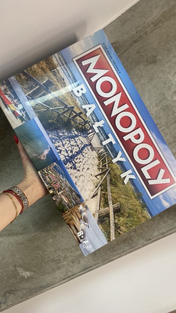 Monopoly bałtyk gdansk gdynia chałupy classic standard gra planszowa