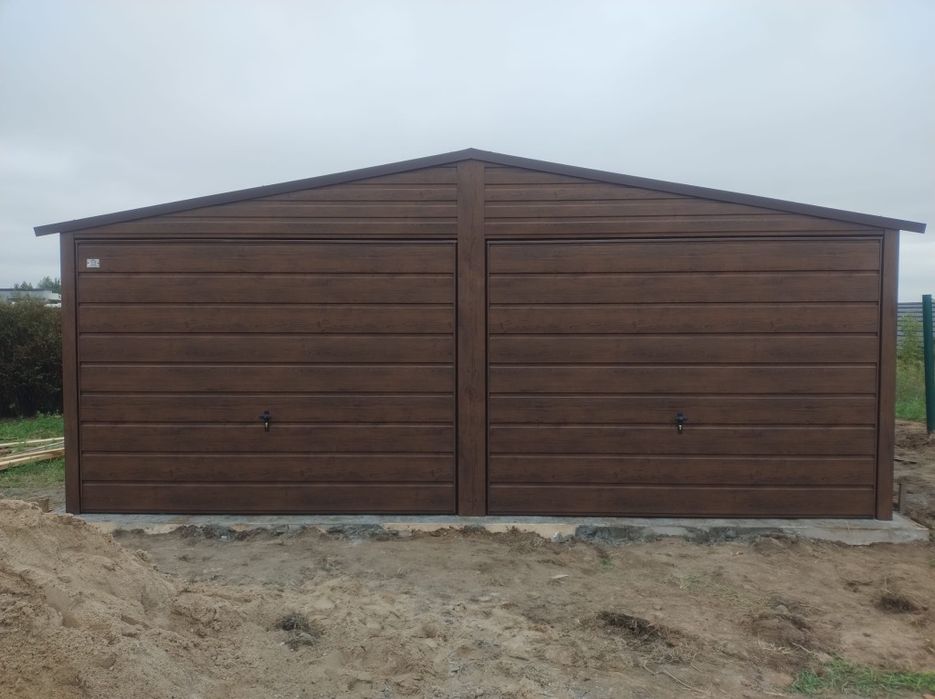 Garaż Blaszany, Blaszak, 6 x 6 Grafit Mat!