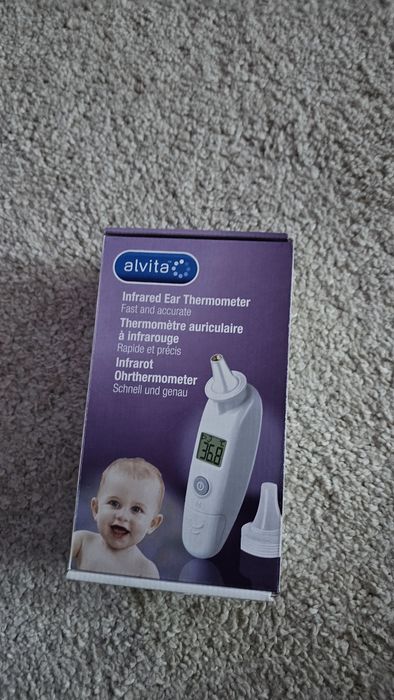 Alvita Termómetro Auricular Infravermelhos

Termómetro auricular de in