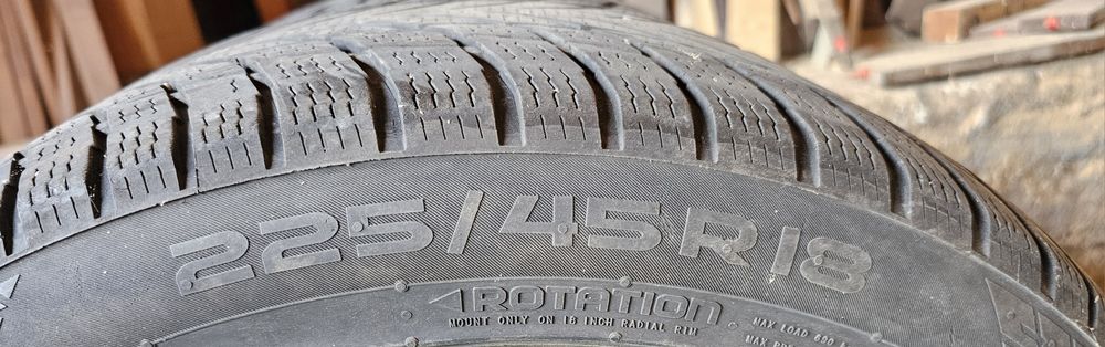 Opony zimowe Nokian WR Snowproof P 225/45 R18 5mm
