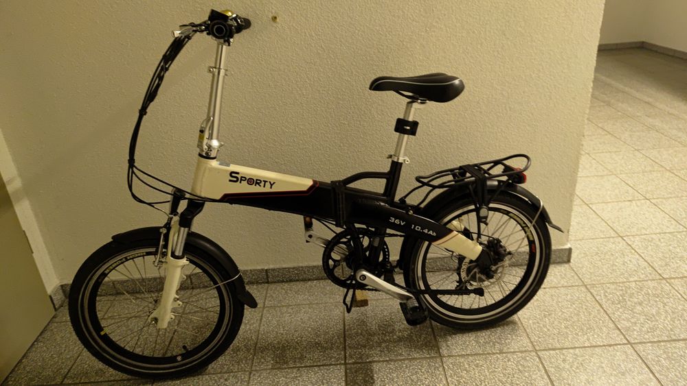 Rower składak kemping