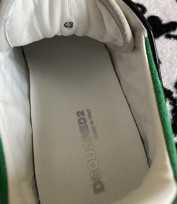 Кросівки dsquared2  шкіряні