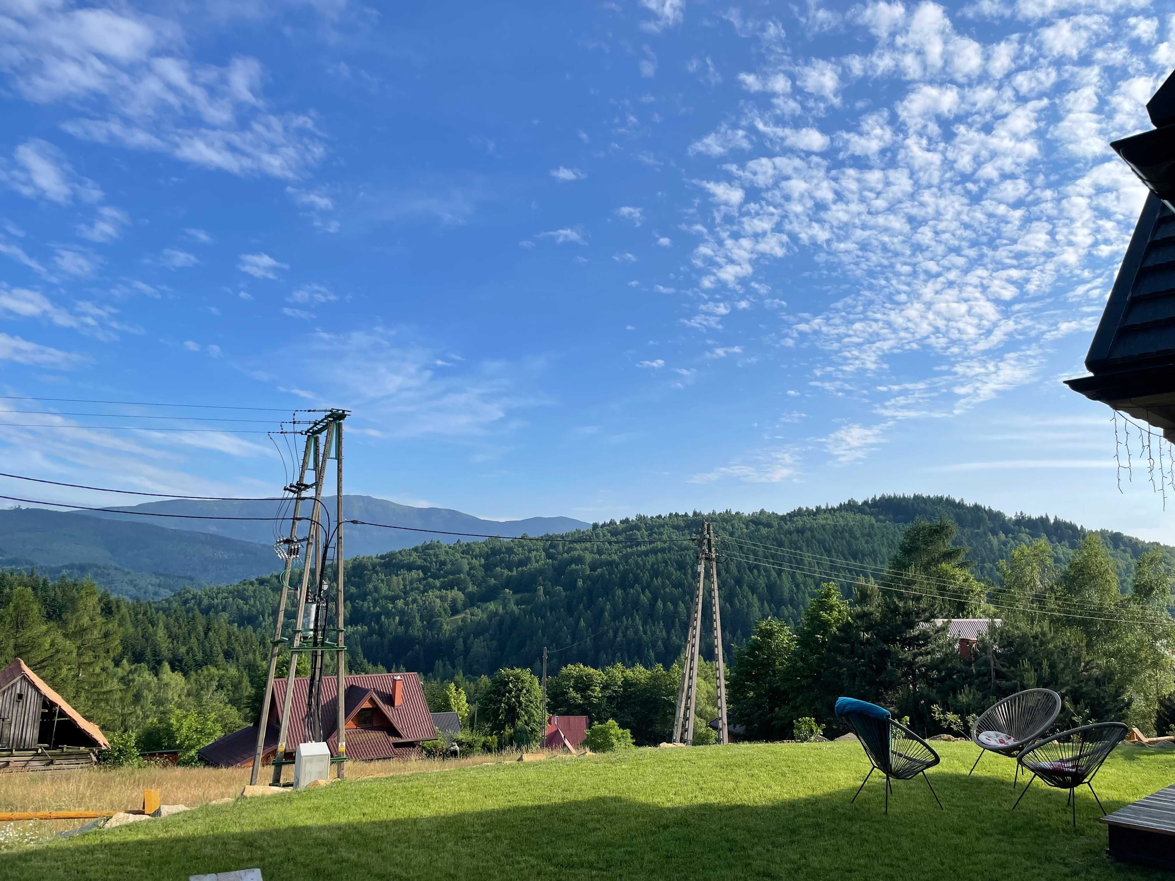 Domek w górach wynajem jacuzzi domki Zawoja Babia Góra wakacje ferie