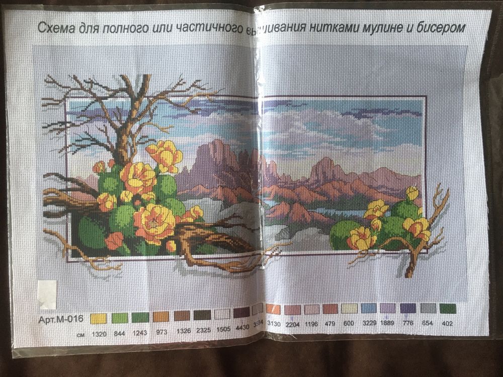 Схеми/набори вишивки нитками і бісером