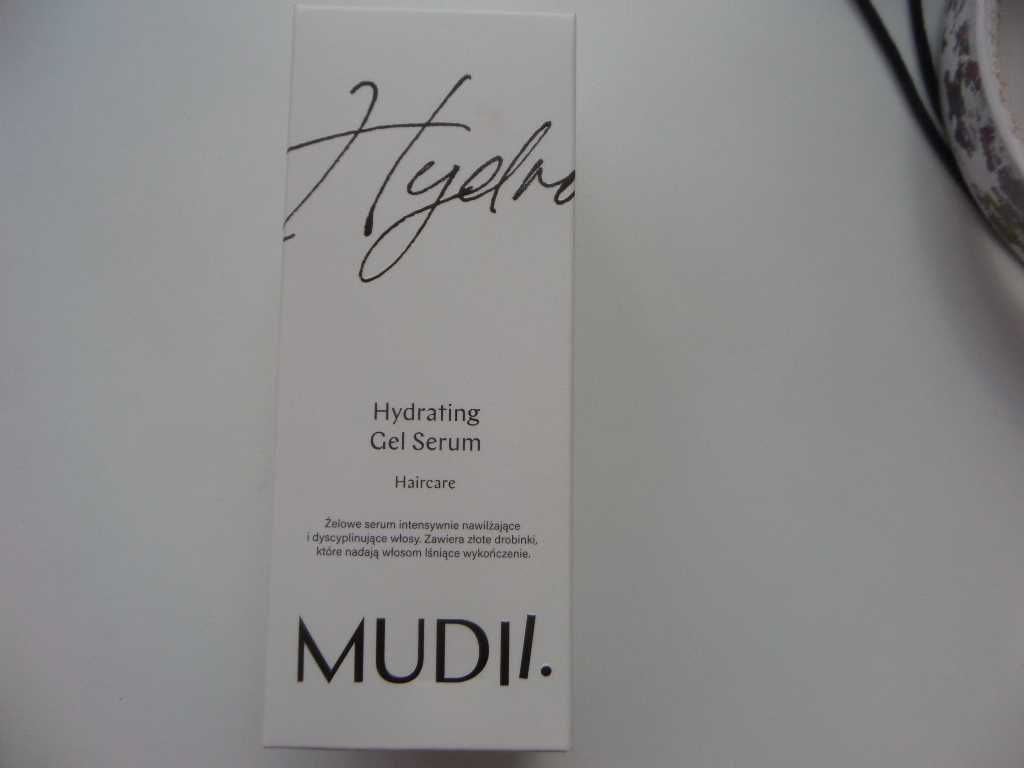 Mudii Hydrating Gel Serum intensywne nawilżenie włosów 125ml