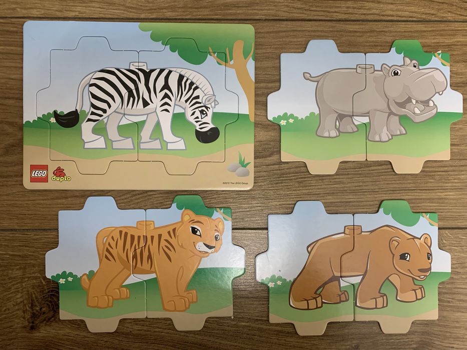 Пазлы Лего от 2 лет