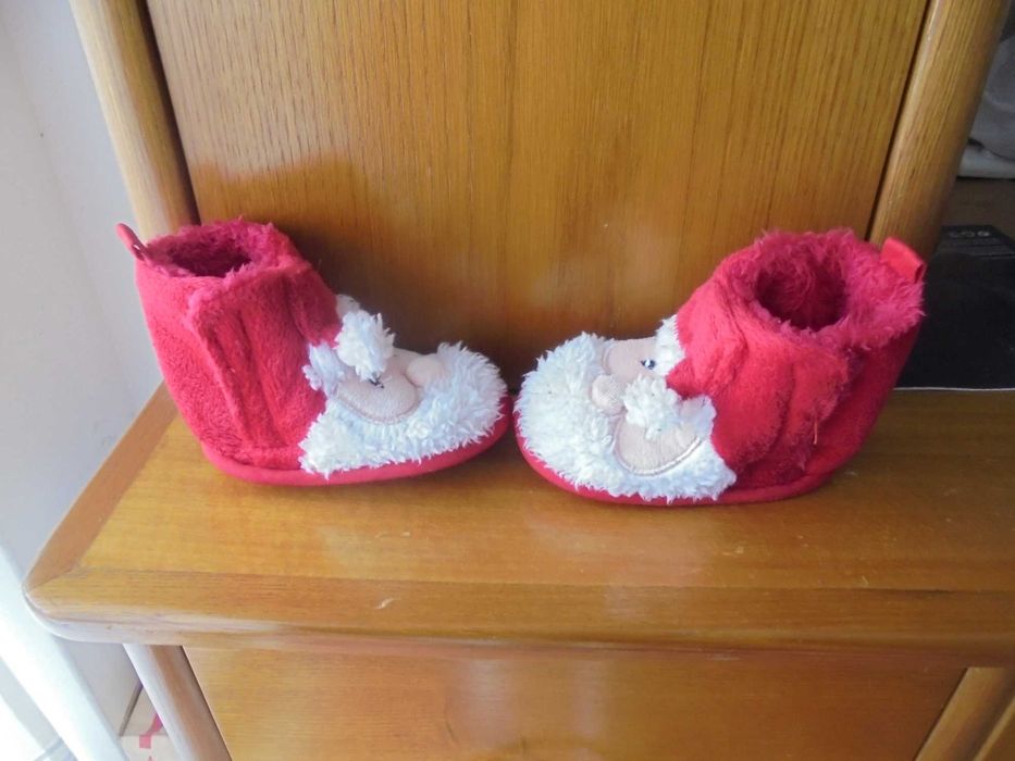 botas de pai natal para criança bebé lindo