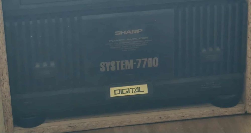 SHARP wzmacniacz końcowka mocy SM-7700HMK2