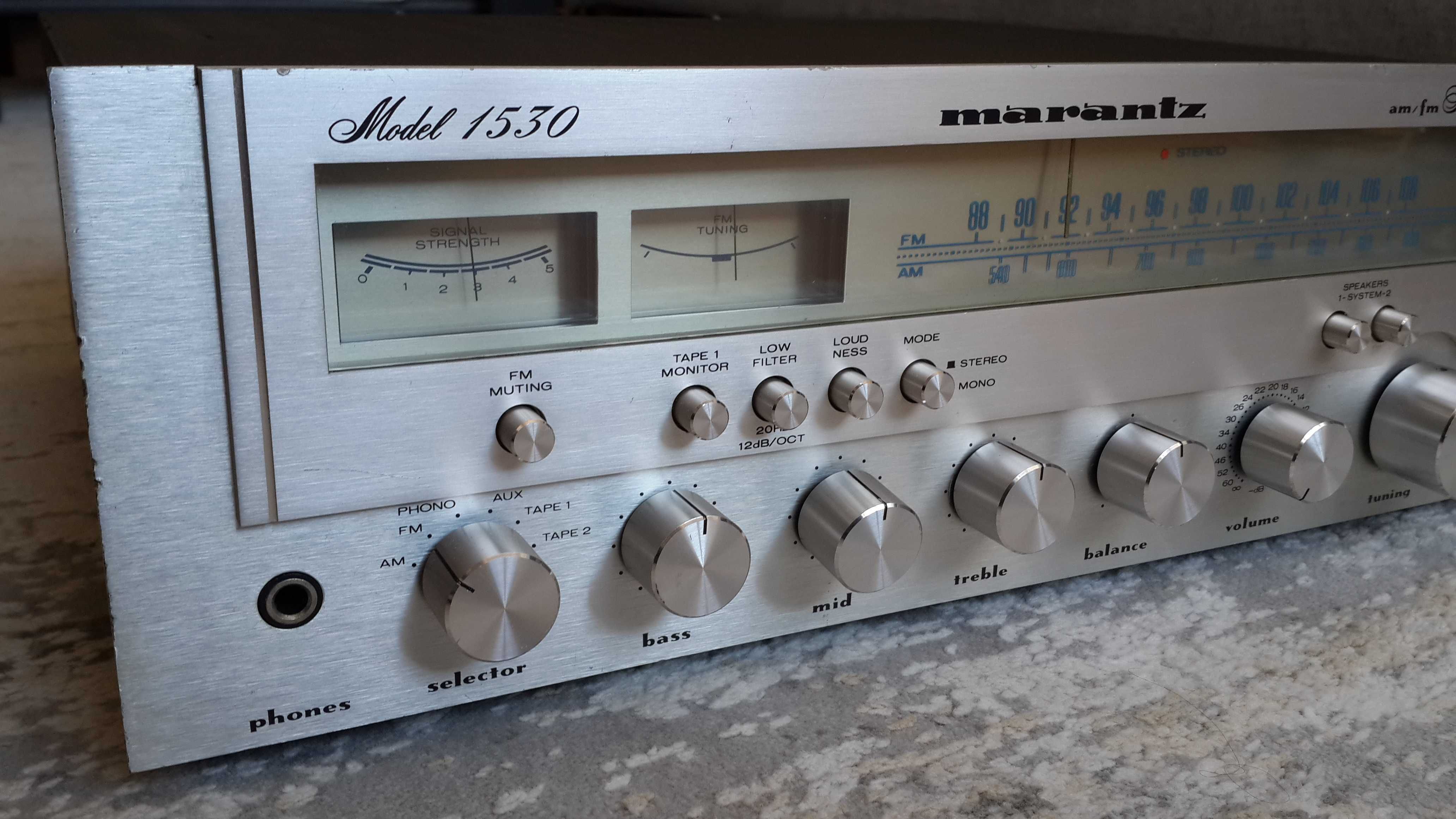 Ресивер Marantz 1530 , Підсилювач Marantz PM-230