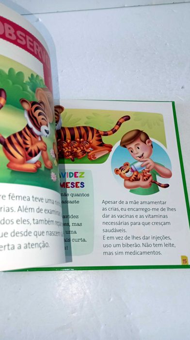 Sayan, o Tigre - Os meus animais do Zoo