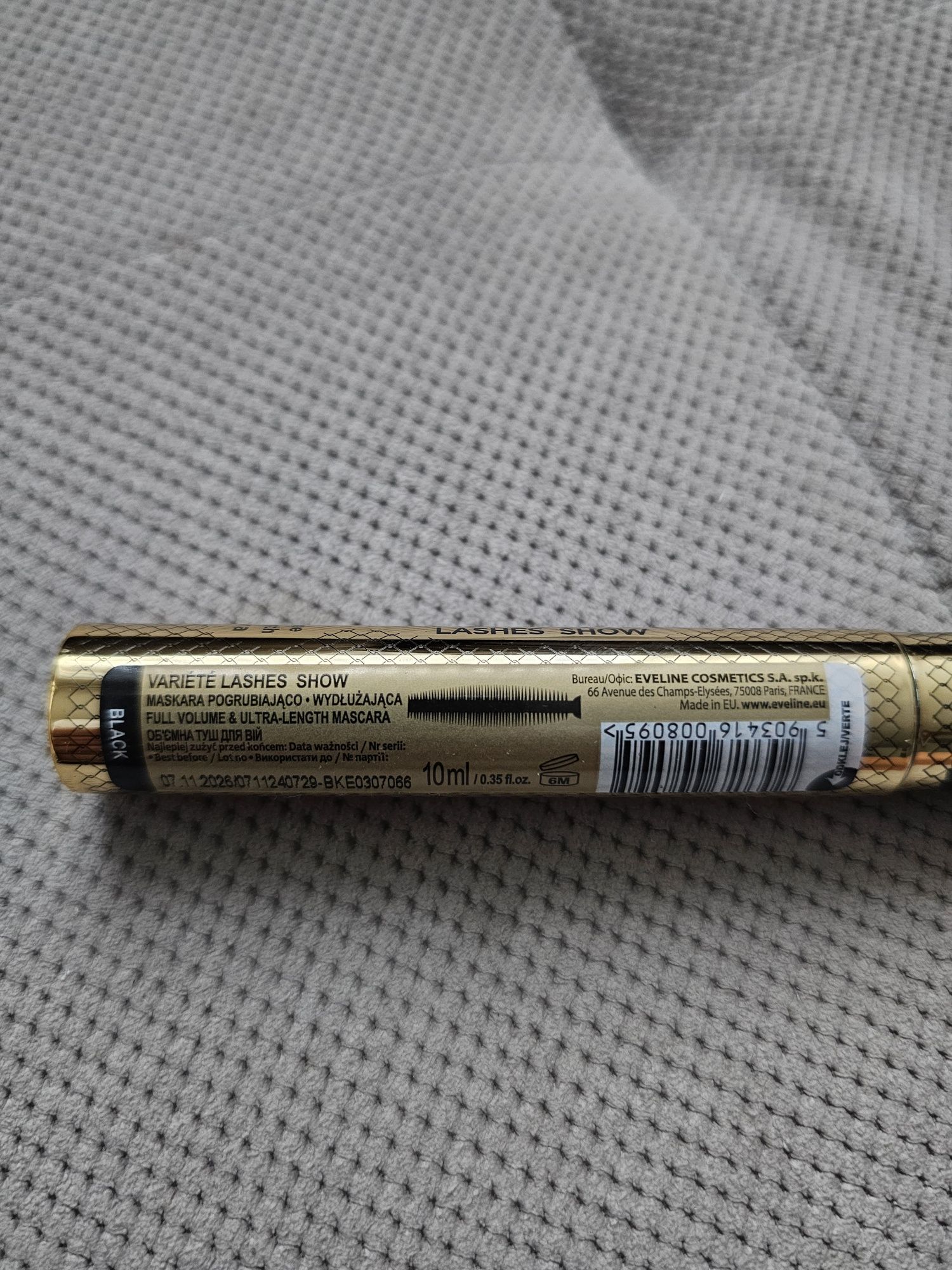 Eveline Cosmetics Variété wydłużający tusz do rzęs, maskara 10 ml