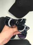 Сонцезахисні окуляри Ray Ban Wayfarer чорні квадратні Вайфарер Чоловіч