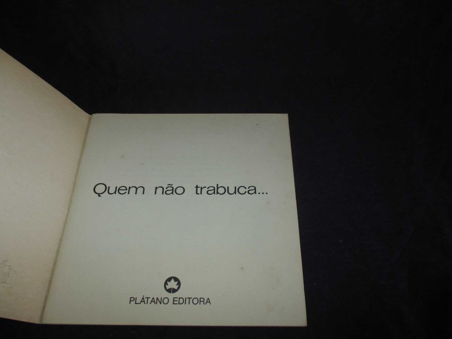 Livro Quem não trabuca Provérbios Lagarto Pintado Plátano