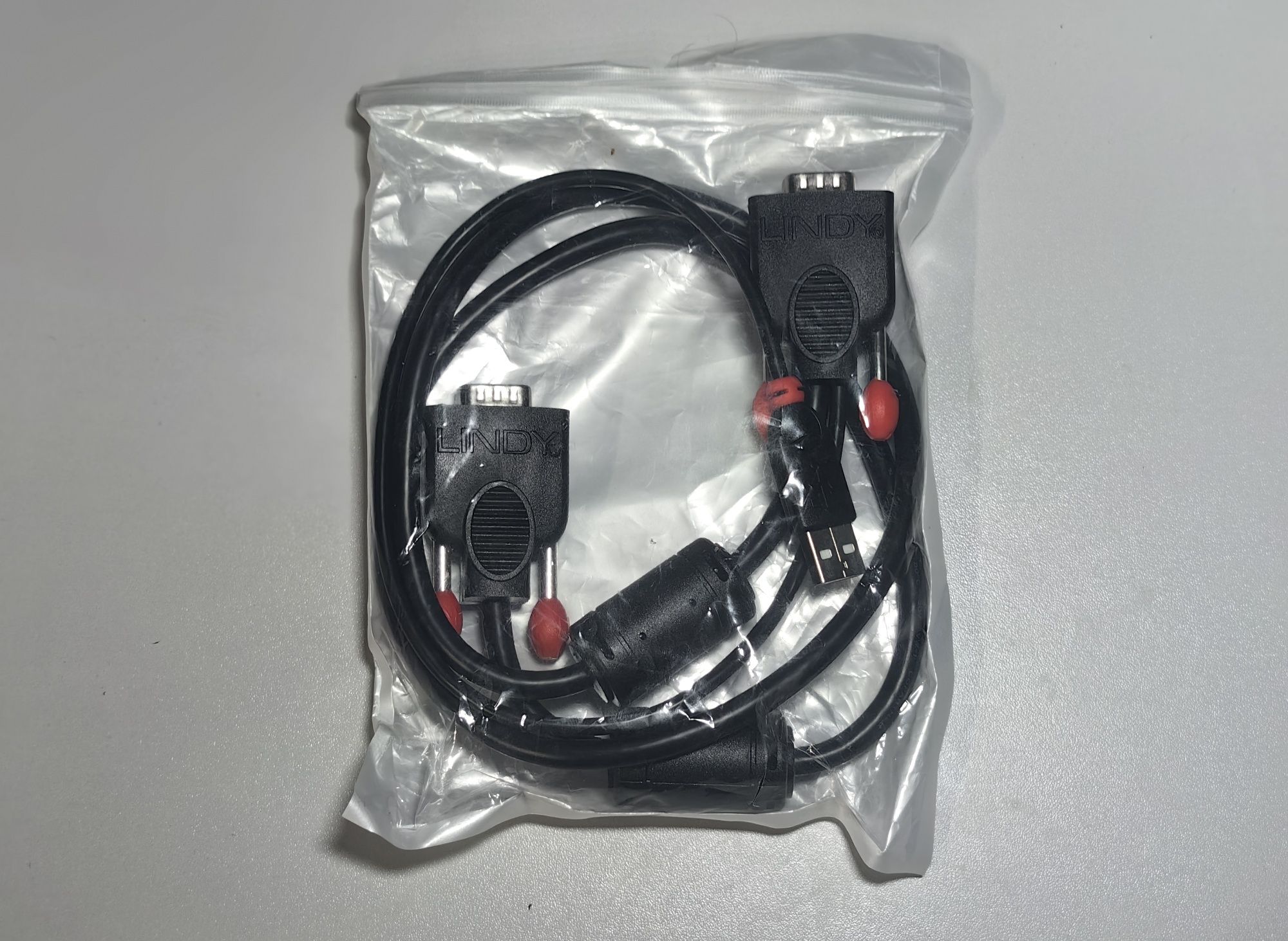 Kabel VGA LINDY Kabel M/M schwarz 0,5 m  po zwrocie, DPD