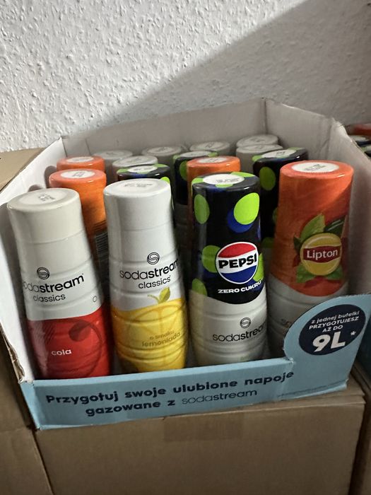 Sodastream syrop zestaw 12 szt