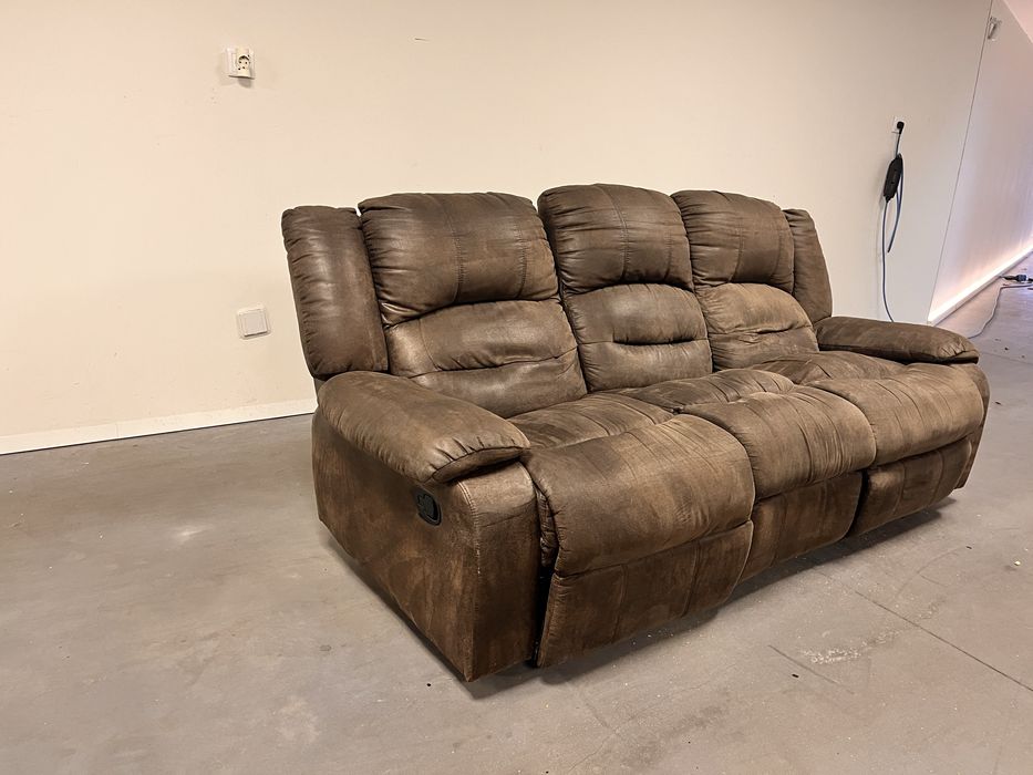 Sofá de 3 lugares reclinável