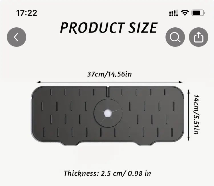 Protetor de Pia Silicone
