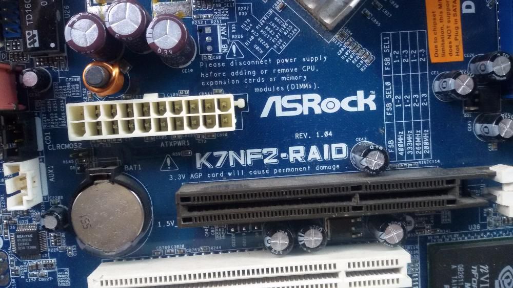 материнская плата ASRock K7NF2-RAID