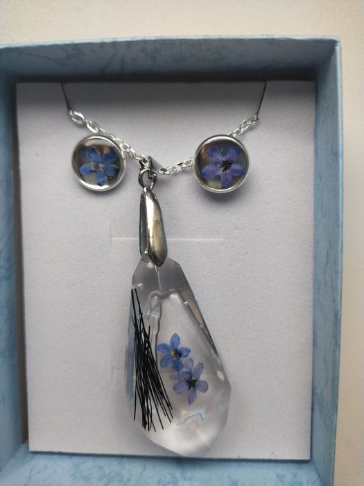 Wisiorki żywica epoksydowa