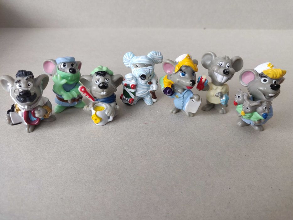 Коллекция игрушек Kinder Suprise Мыши-врачи 2011 г.