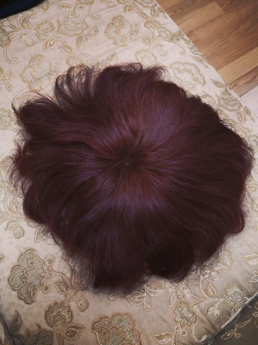 Натуральный волос 120гр шиньон хвост