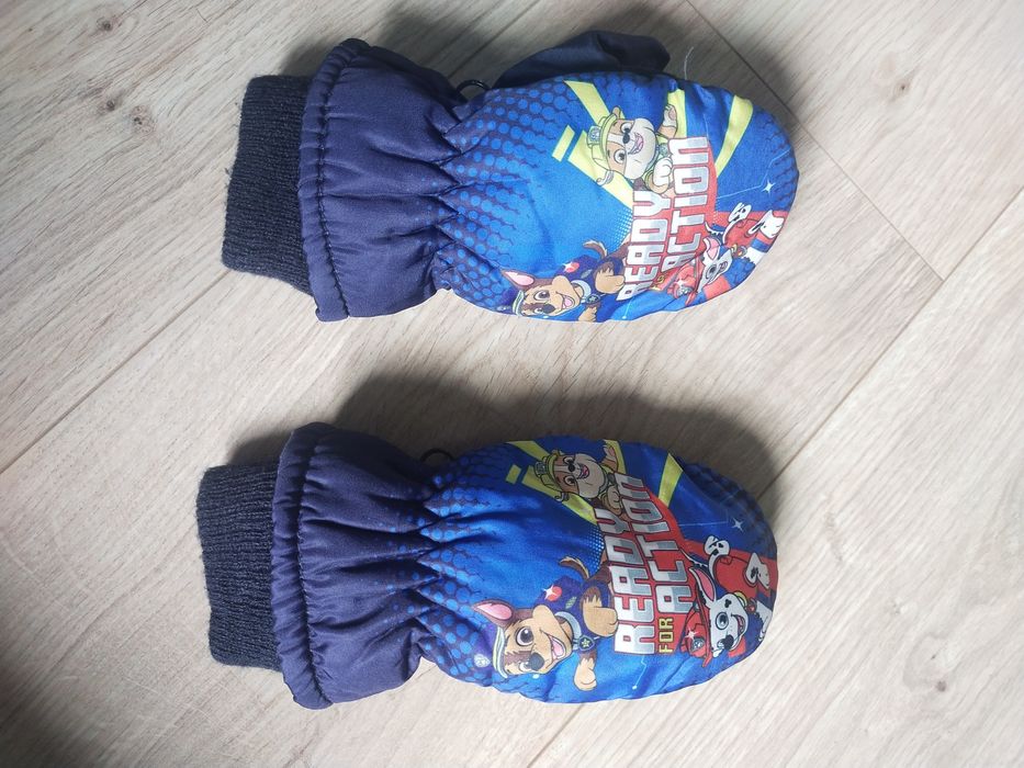 Grube rękawiczki nieprzemakalne Psi Patrol