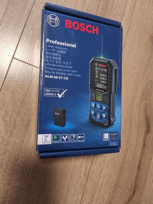 Рулетка лазерна BOSCH GLM50-27CG зелений промінь