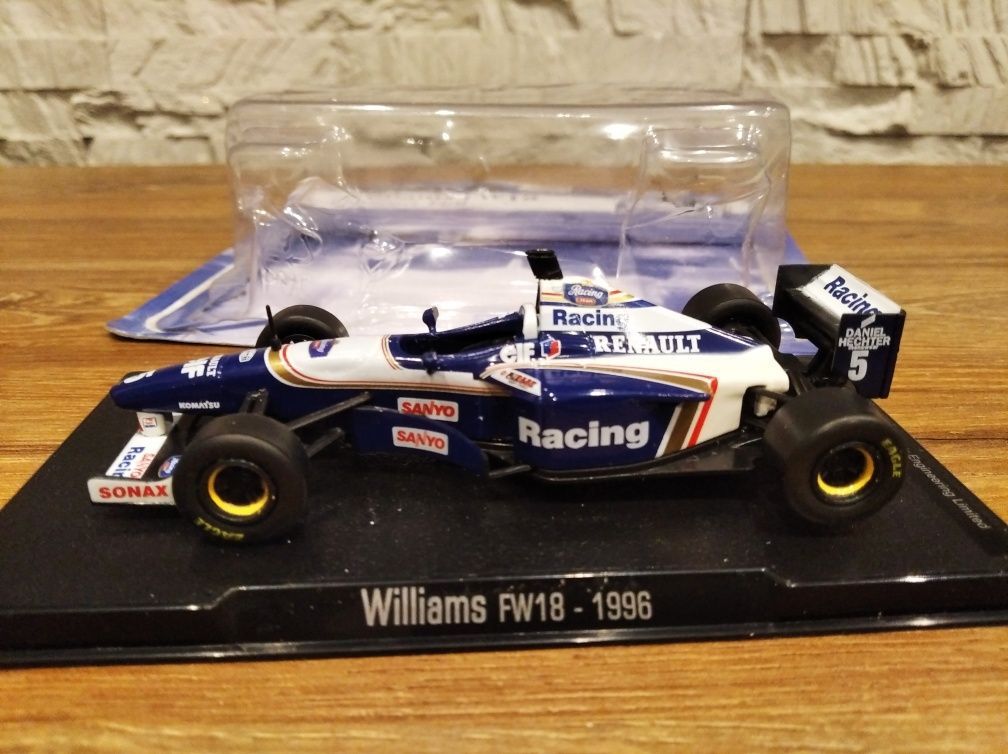 1:43 Sol90 1996 F1 Williams FW18 Damon Hill Grand Prix