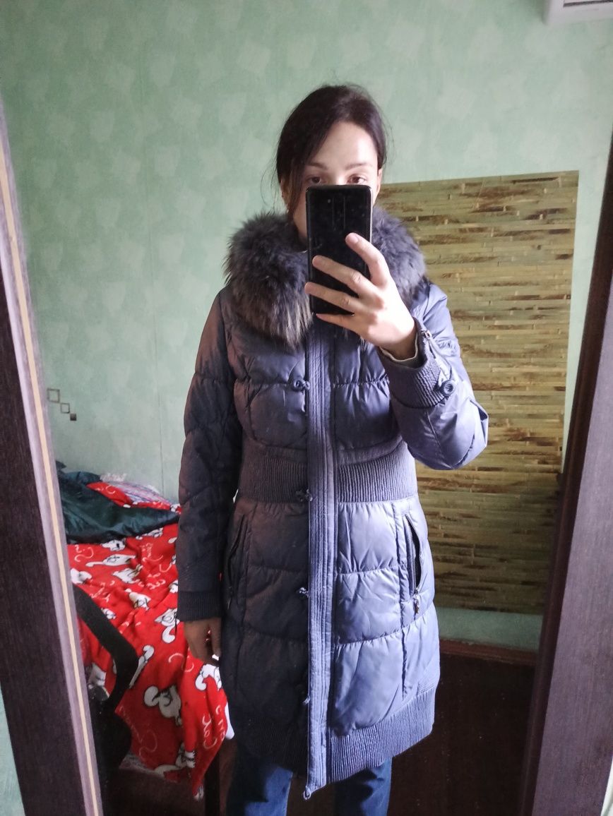 Пуховик пальто зима