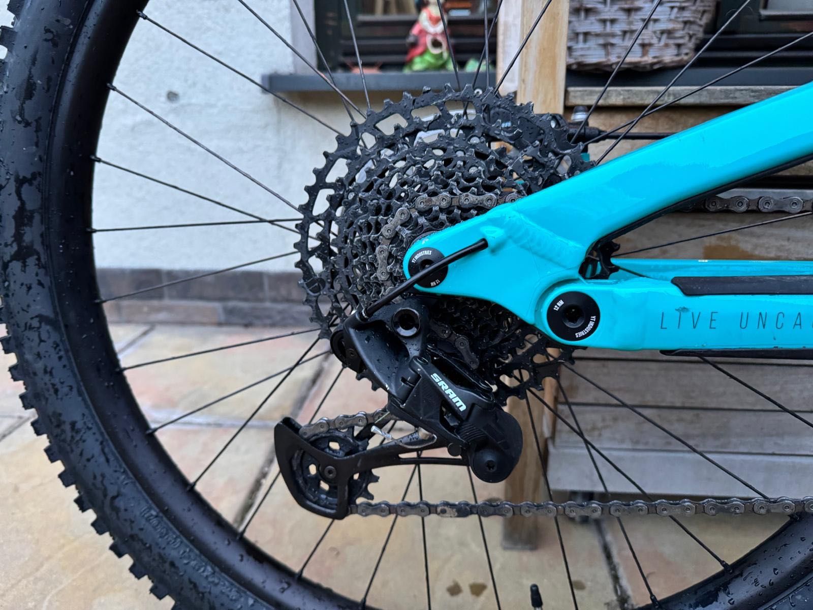 Rower MTB YT junior, 27 cali, wzrost 145-160, przerzutka sram, sztyca