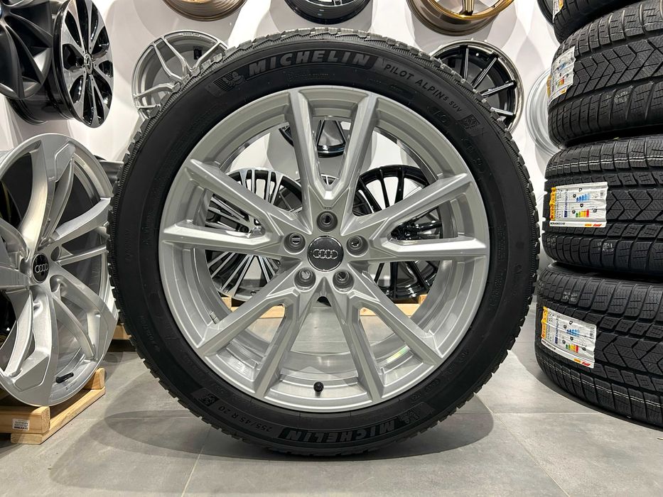 Oryginalne koła zimowe 20 5x112 ET39 Audi Q5 FY GU 255/45R20 Michelin