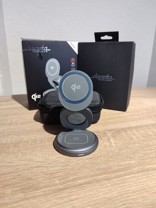 Магнітний складний зарядний пристрій Dacota Platinum Qi2 3-в-1