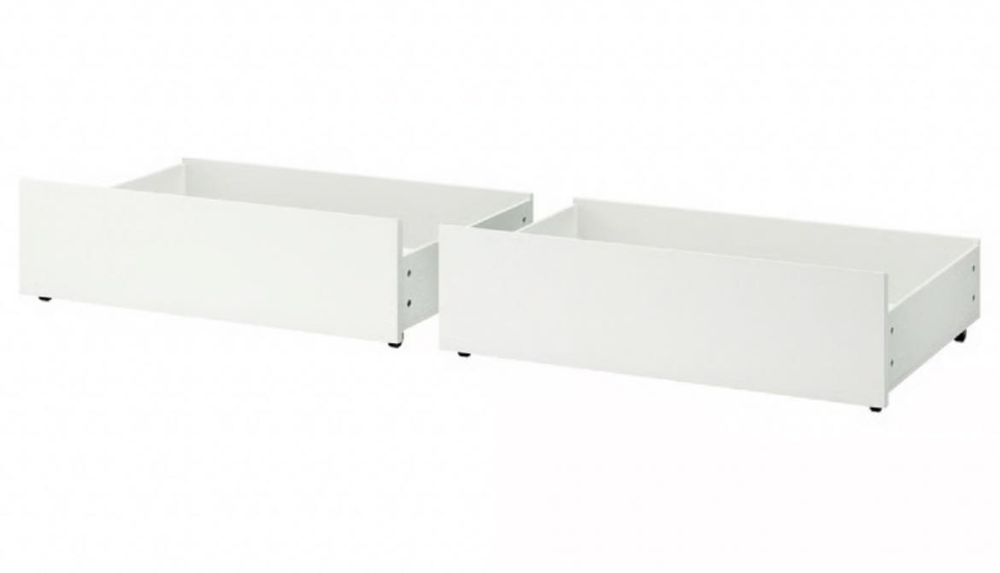 Gavetas Malm IKEA brancas