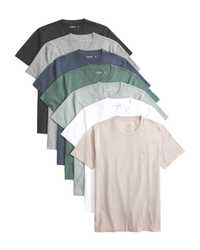 Koszulki męskie ZESTAW 7-PAK koszulek T-SHIRT Abercrombie & Fitch XL