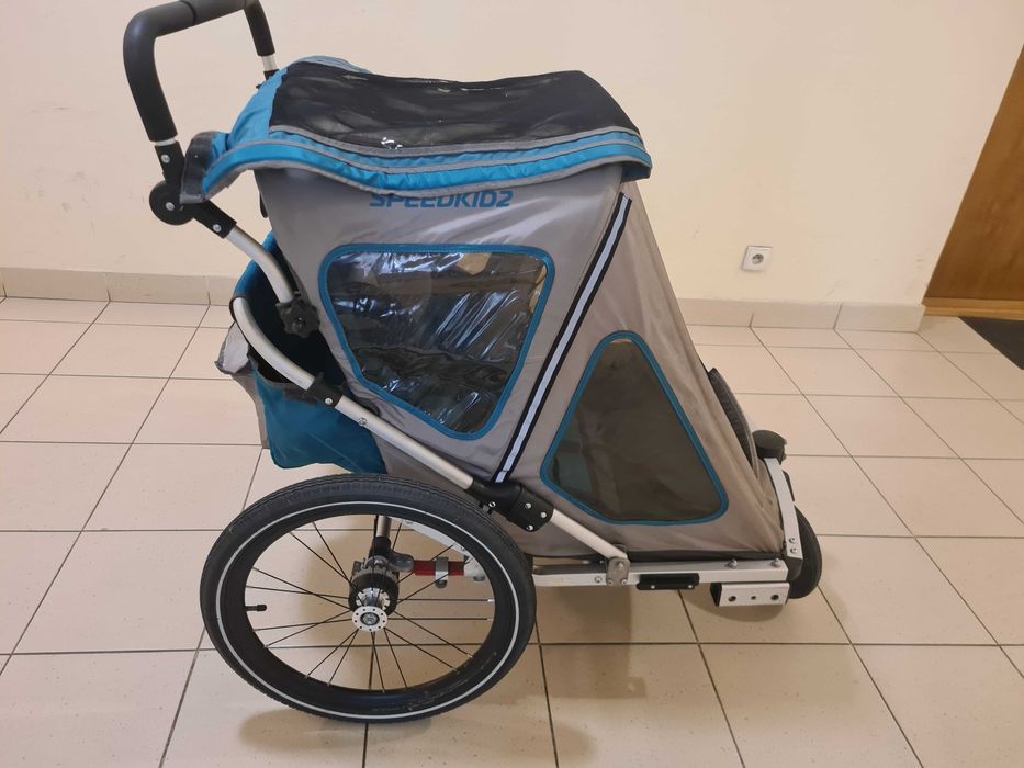 Przyczepka rowerowa speedkid 2 Qeridoo