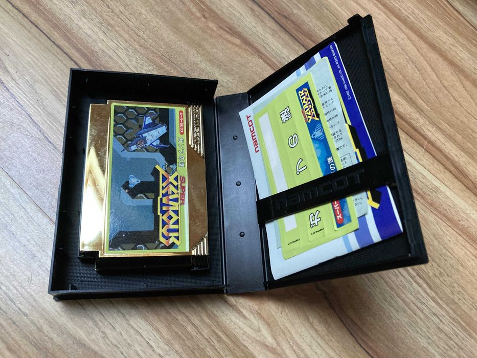 Nintendo Famicom - gra Super Xevious w pudełku
